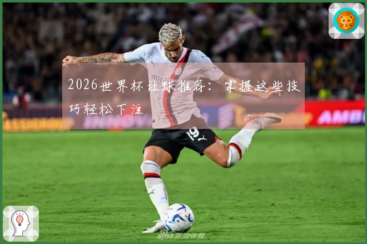2026世界杯让球推荐:掌握这些技巧轻松下注